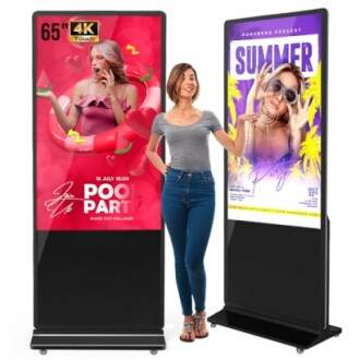 65 Inch 4K Touchscreen Kiosk