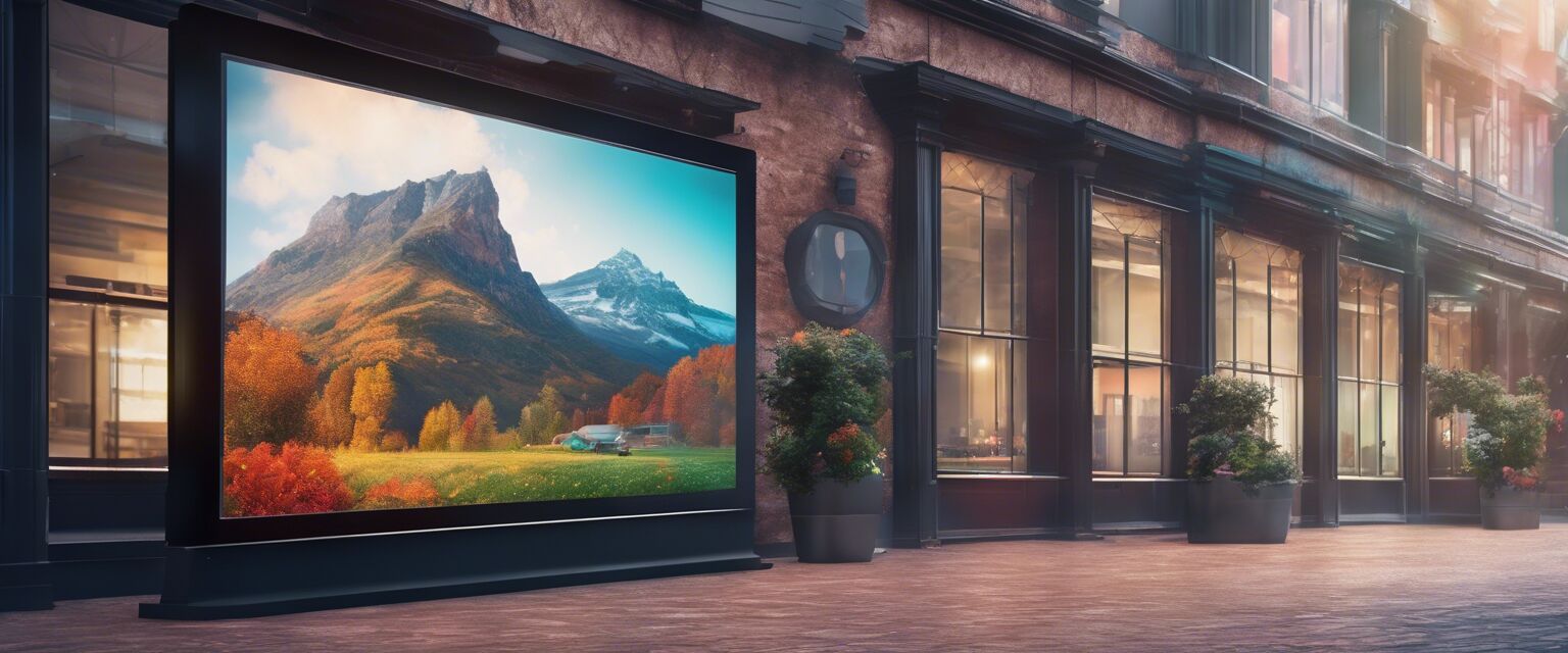 High-Visibility Digital Signage