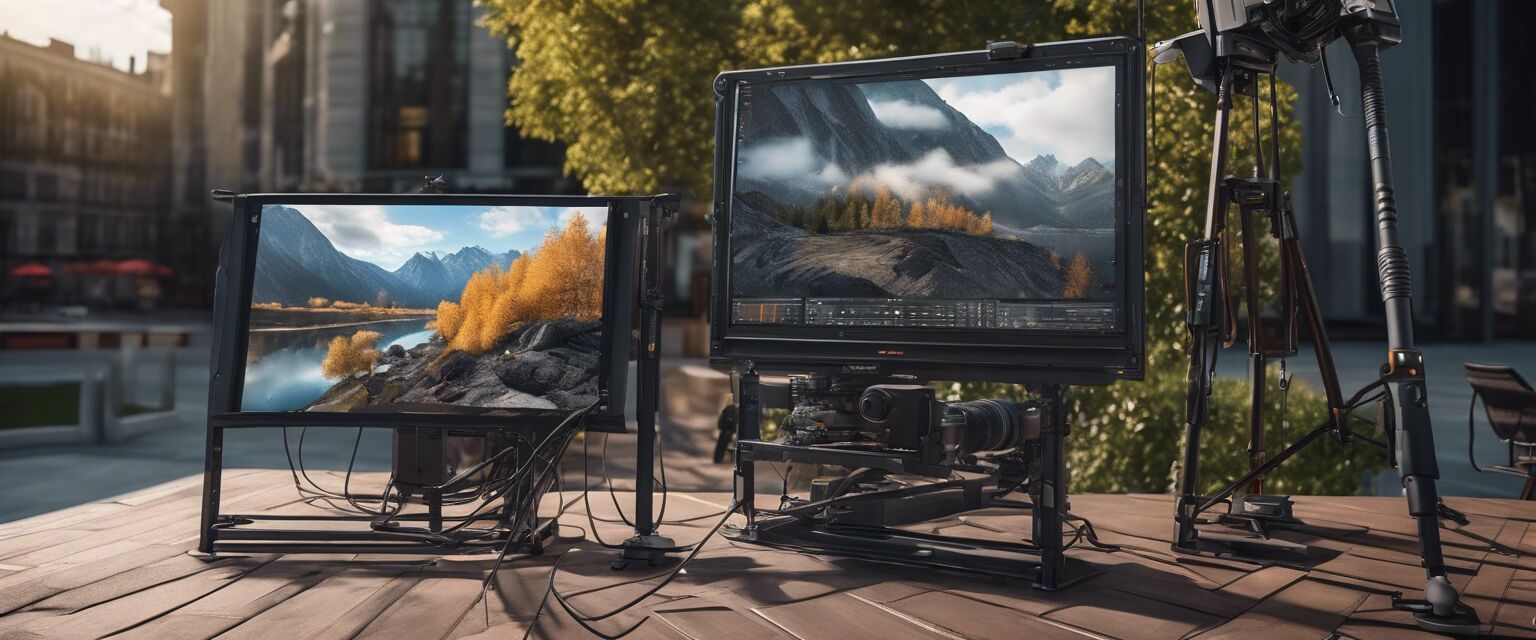 Tools for installation of outdoor displays