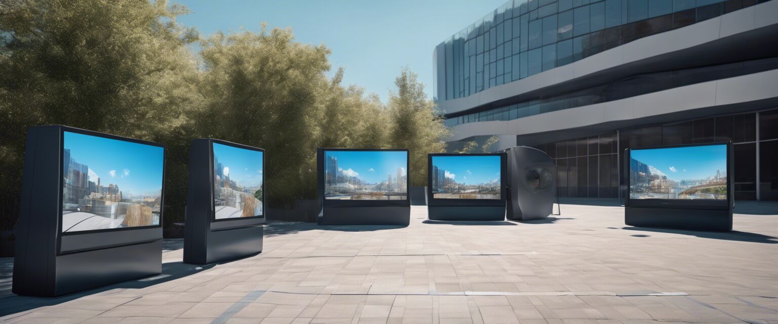 Interactive display setup